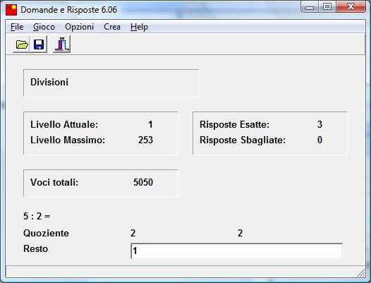 Domande e Risposte: Divisioni