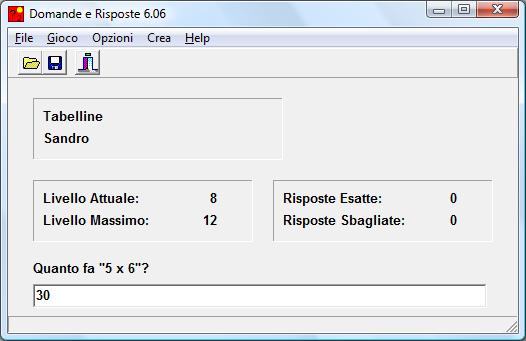 Domande e Risposte: Tabelline