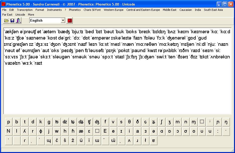 Phonetics 5.00 - Gimson