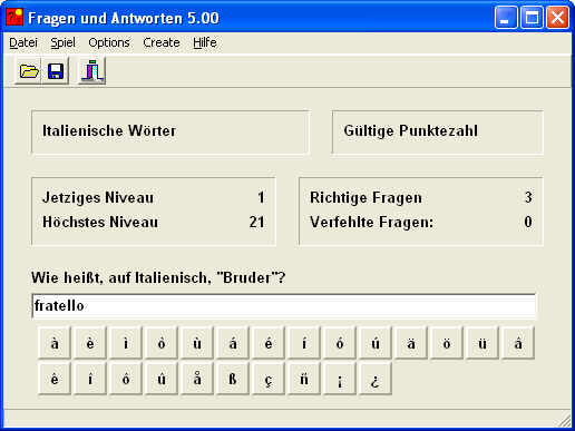 Fragen und Antworten: Italienisch