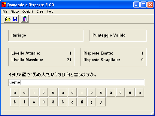 Domande e Risposte: Itariago
