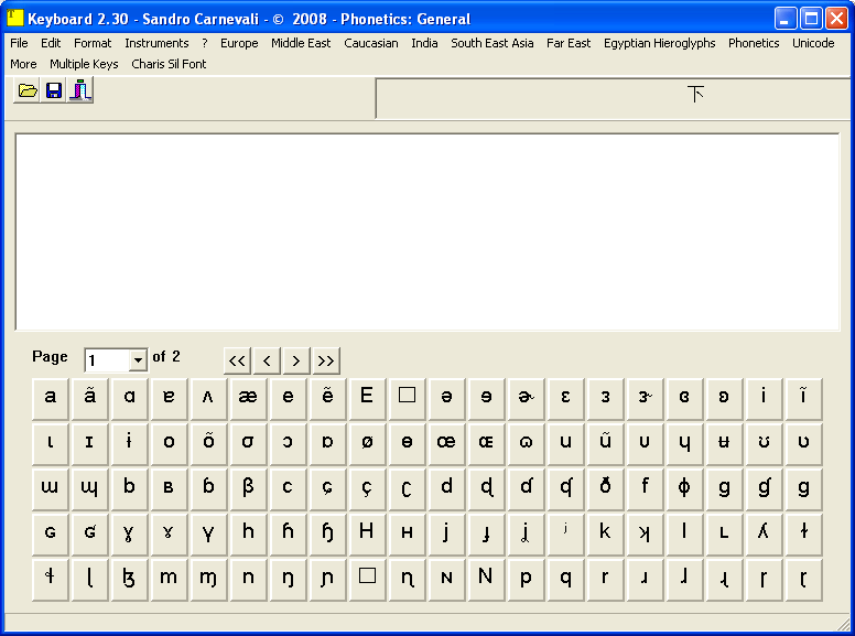 Phonetic Keyboard